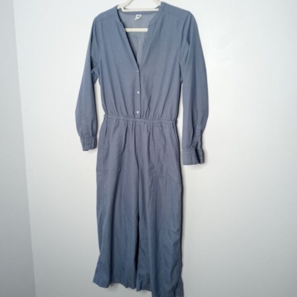 Old Navy blue jumpsuit size medium - Picture 2 of 5